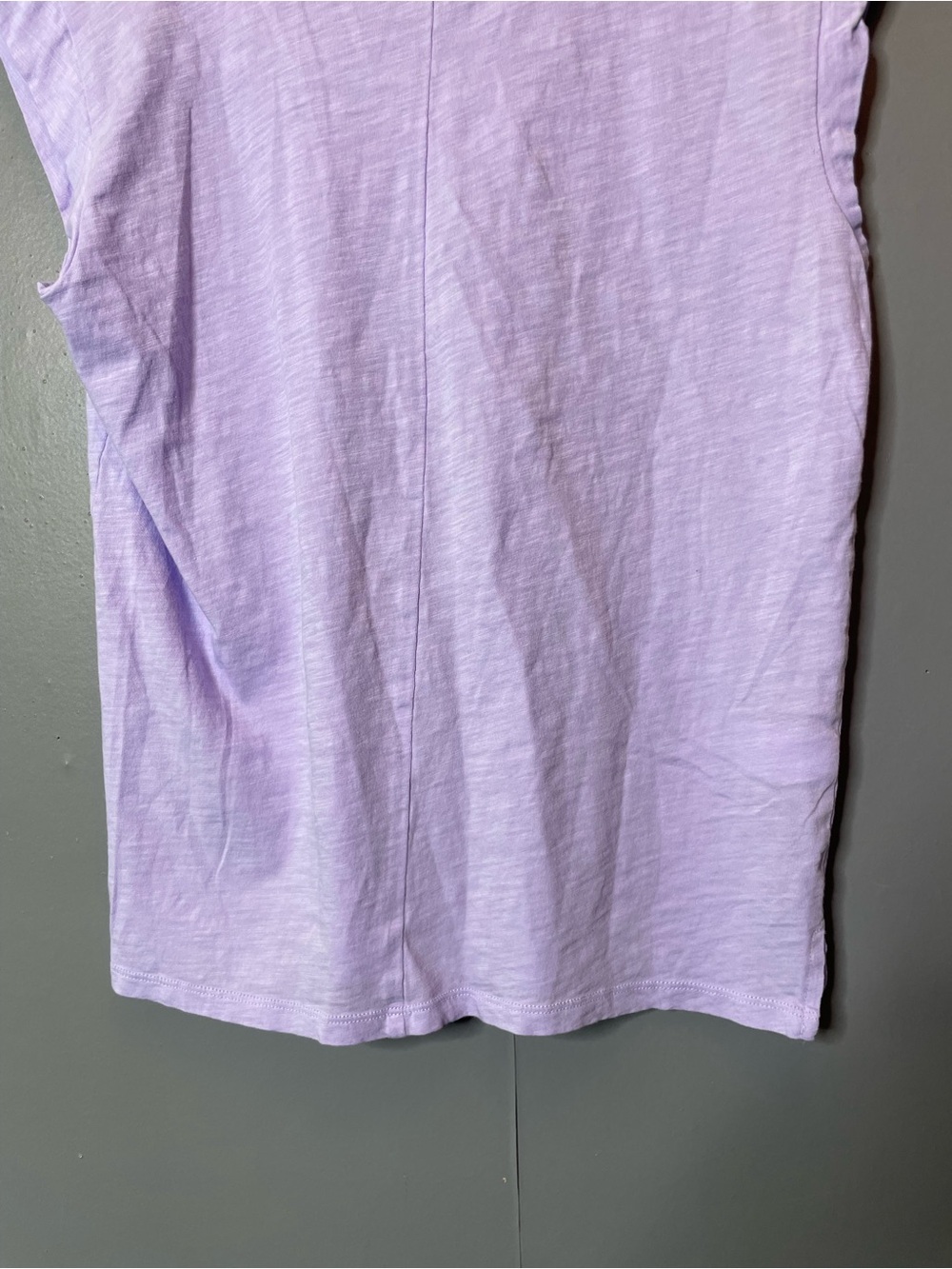 LOFT Lavender‎ Sleeveless Crewneck cotton Top size XS - Picture 8 of 11